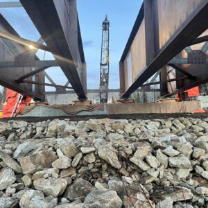 Nordenskiold River Bridge Steel Girders