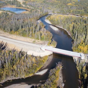 Nordenskiold River Bridge Yukon