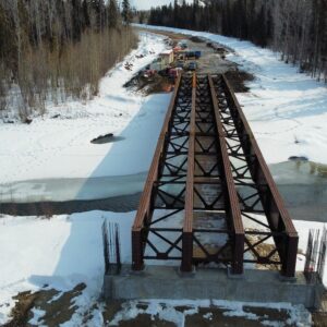 Nordenskiold River Bridge Steel Girders