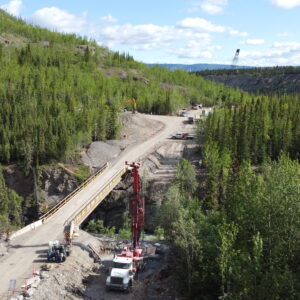 Lapie River Bridge #2, Ross River, Yukon