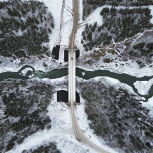 Lapie River Bridge #2, Ross River, Yukon